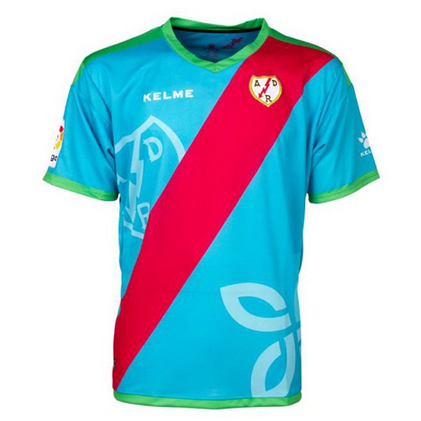 Trikot Rayo Vallecano De Madrid Ausweich 2018-19 Blau Fussballtrikots Günstig